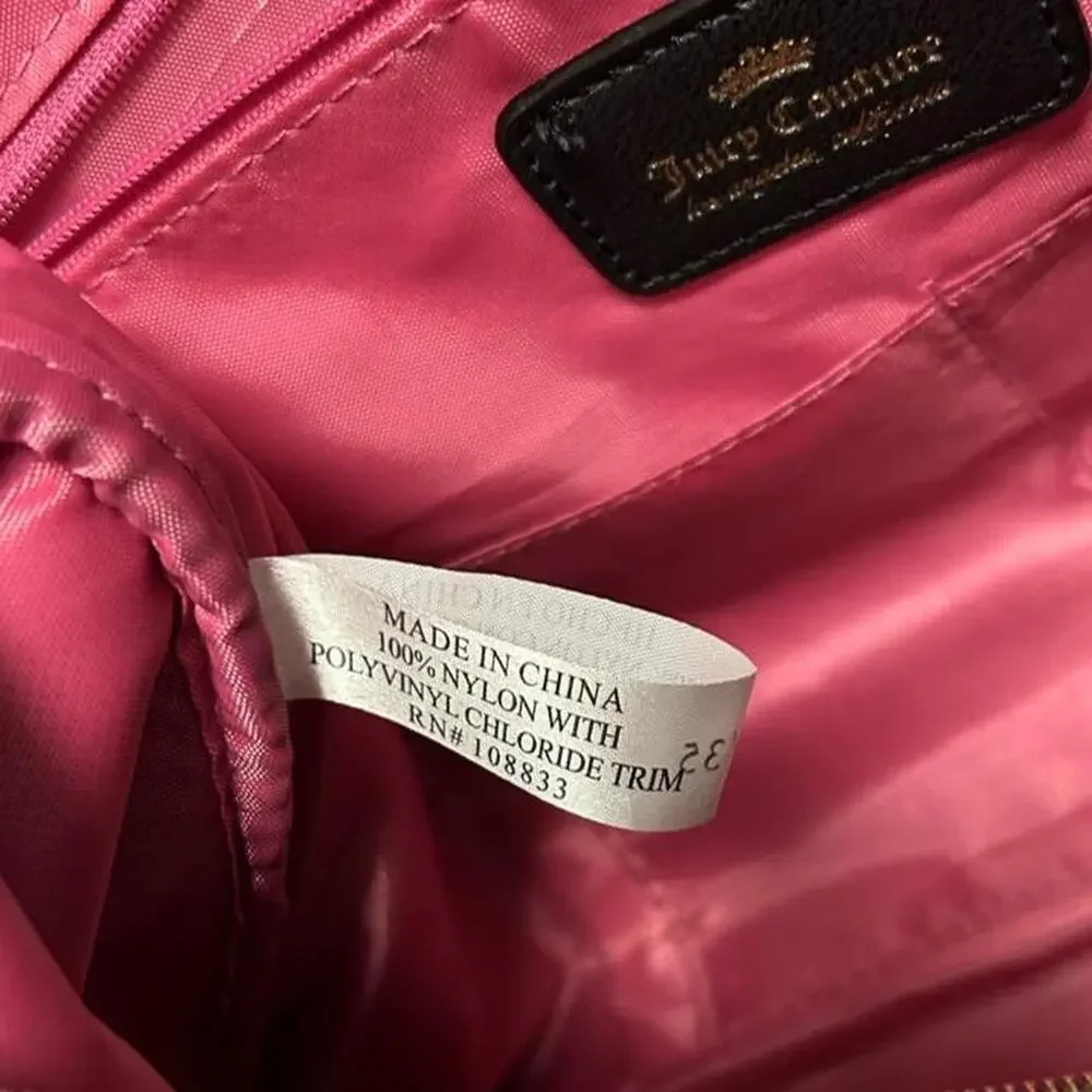 Juicy Couture Black Travel Duffel Bag
